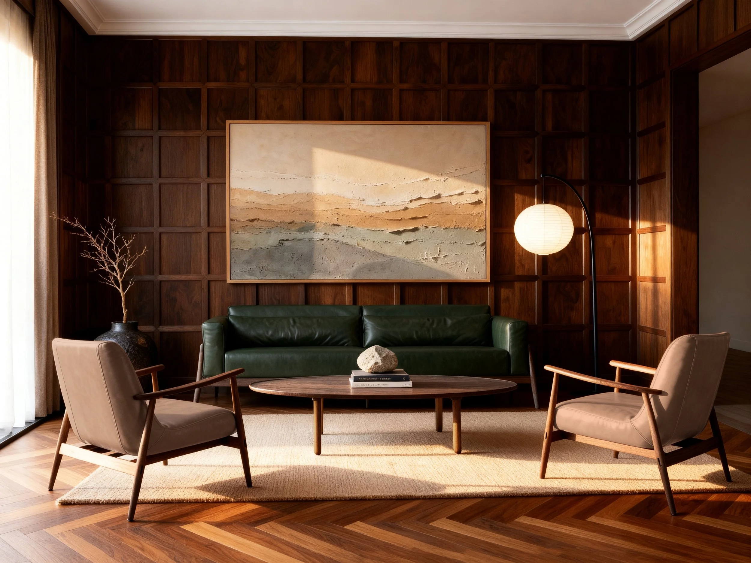 Mu Coffee Table - Smoked Oak — Gazzda